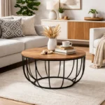 Wooden top coffee table