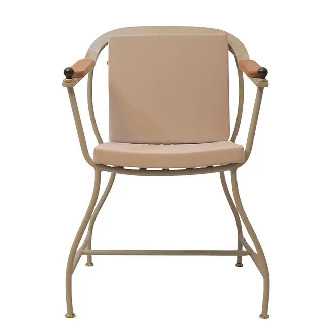 Courtyard metal chair