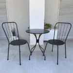 Metal dining chair